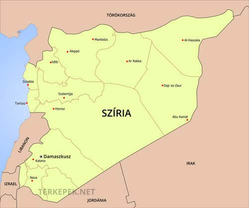Szíria városai
